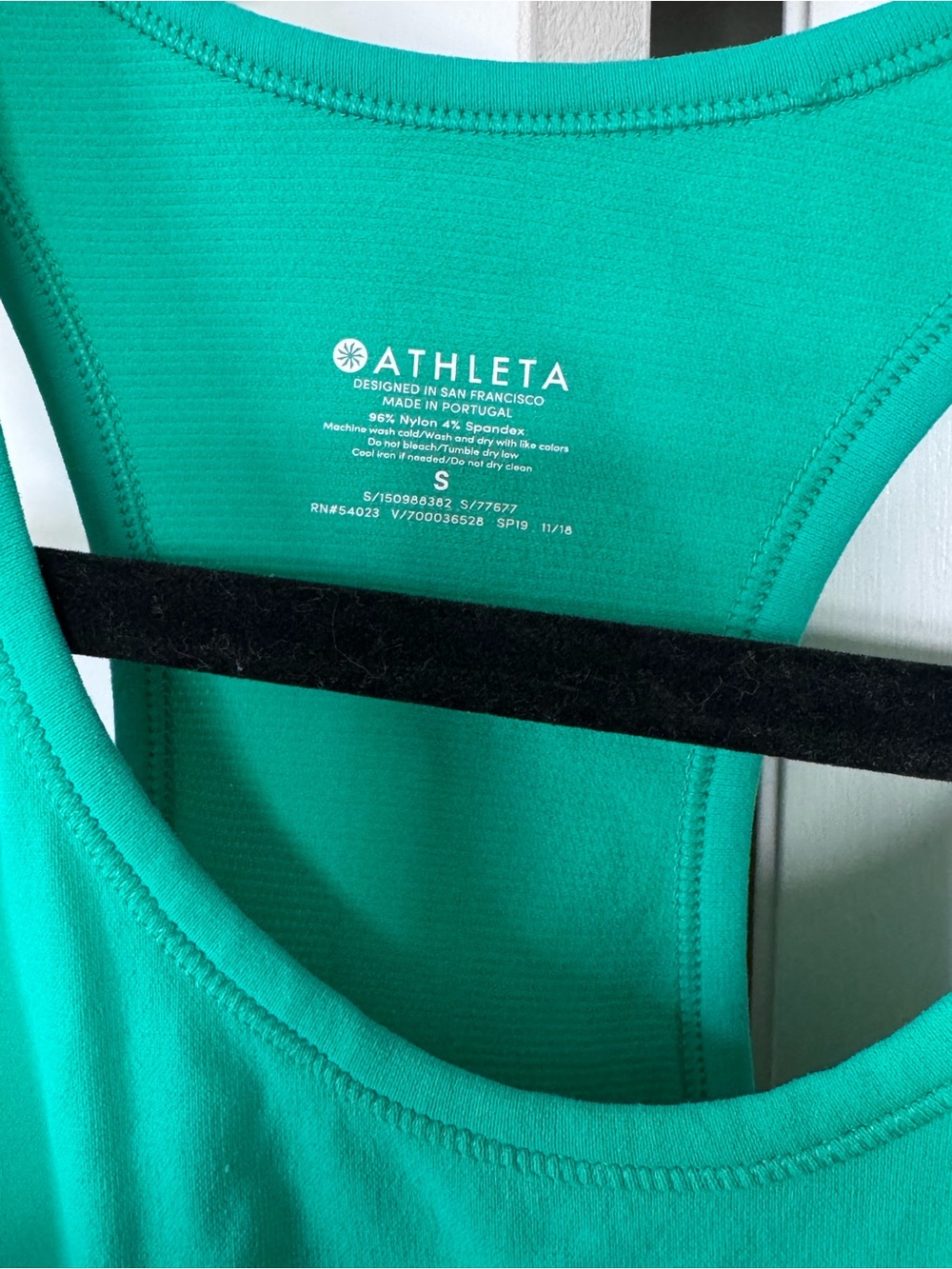 Athleta Teal Racerback Performance Tank - Picture 4 of 4